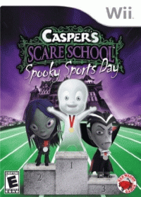 Casper Scare School: Spooky Sports Day Wii US box art